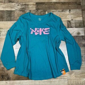Nike x Eileen Tjan womens 1X ling sleeve shirt NWOT